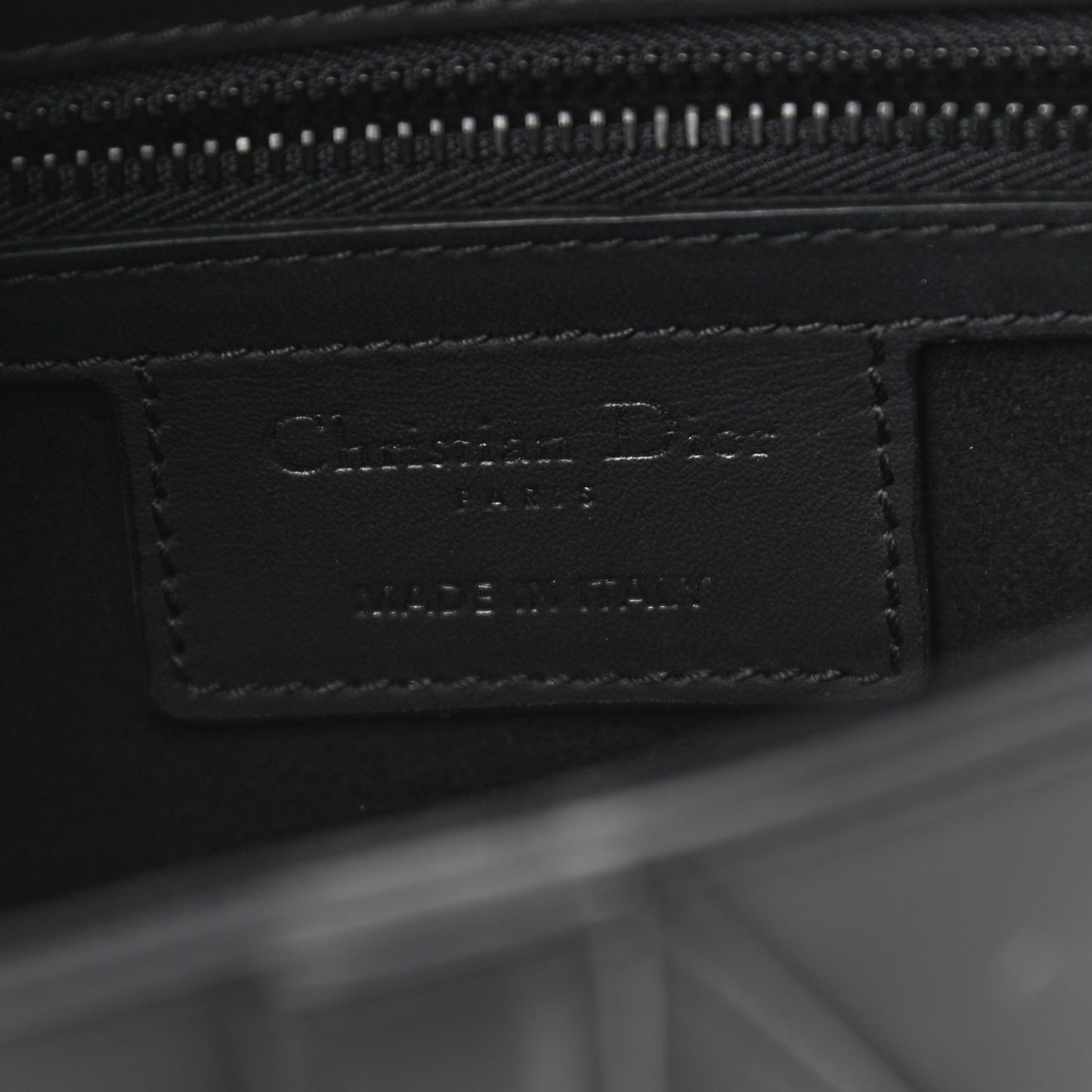 Ultra Matte Calfskin Saddle Bag Black