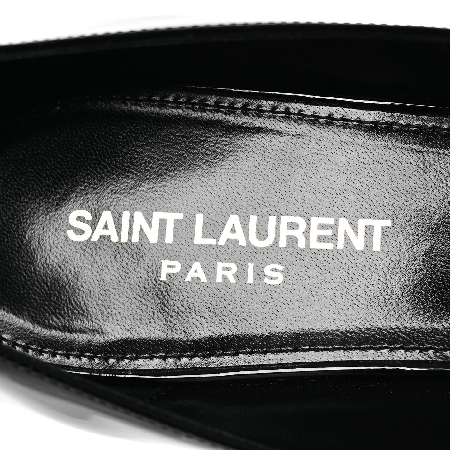 Patent Calfskin Sixtine 20 Pumps 40 Black