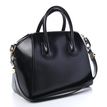 Givenchy Shiny Lord Calfskin Small Antigona Black 3 of 9