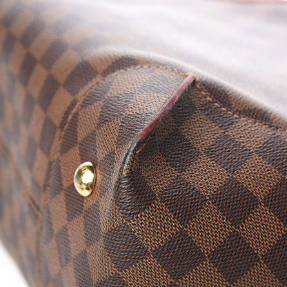 Louis Vuitton Damier Ebene Caissa Hobo Cherry 12 of 15