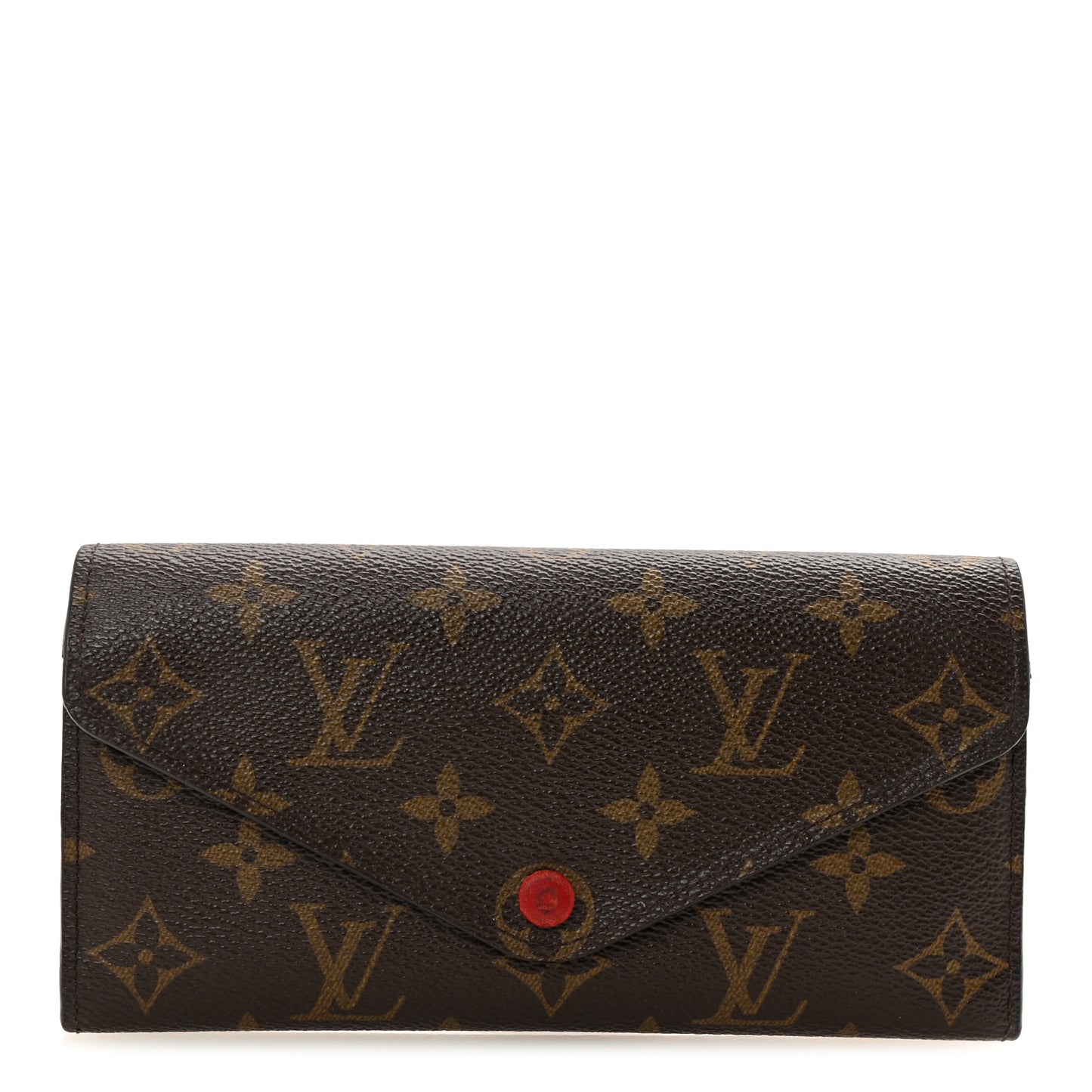Monogram Josephine Wallet Red