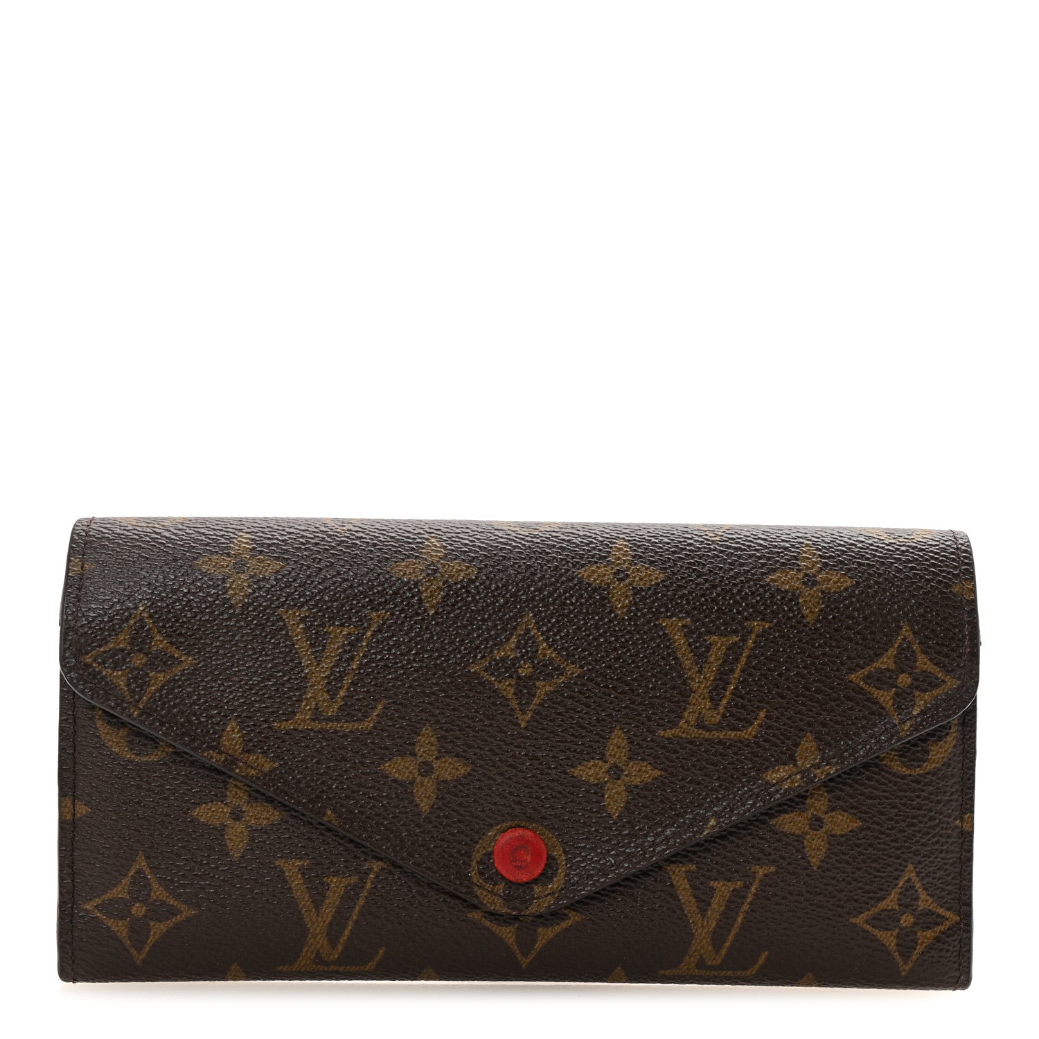 Louis Vuitton Monogram Josephine Wallet Red 1 of 7