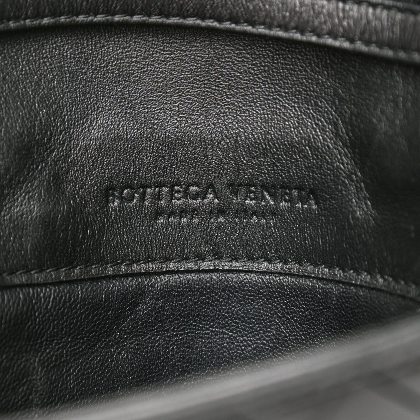 Nappa Intrecciato Crossbody Black