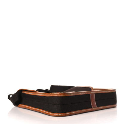 Hermes Toile Officier Mini Buenaventura Messenger Ebene Fauve 4 of 9