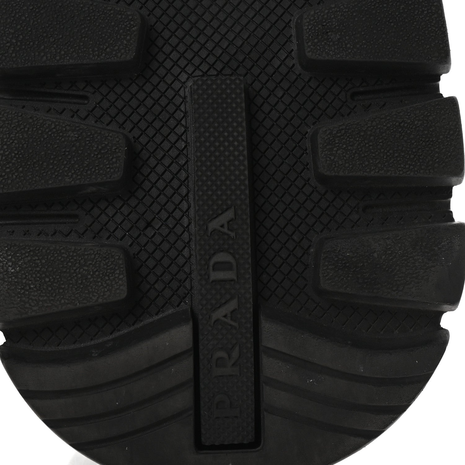Prada Re-Nylon Piuma Metal Triangle Logo Quilted 45mm Sneakers 40 Black 7 of 9