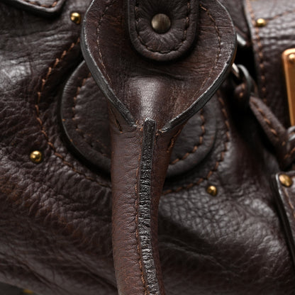 Chloe Calfskin Medium Paddington Satchel Brown 11 of 11