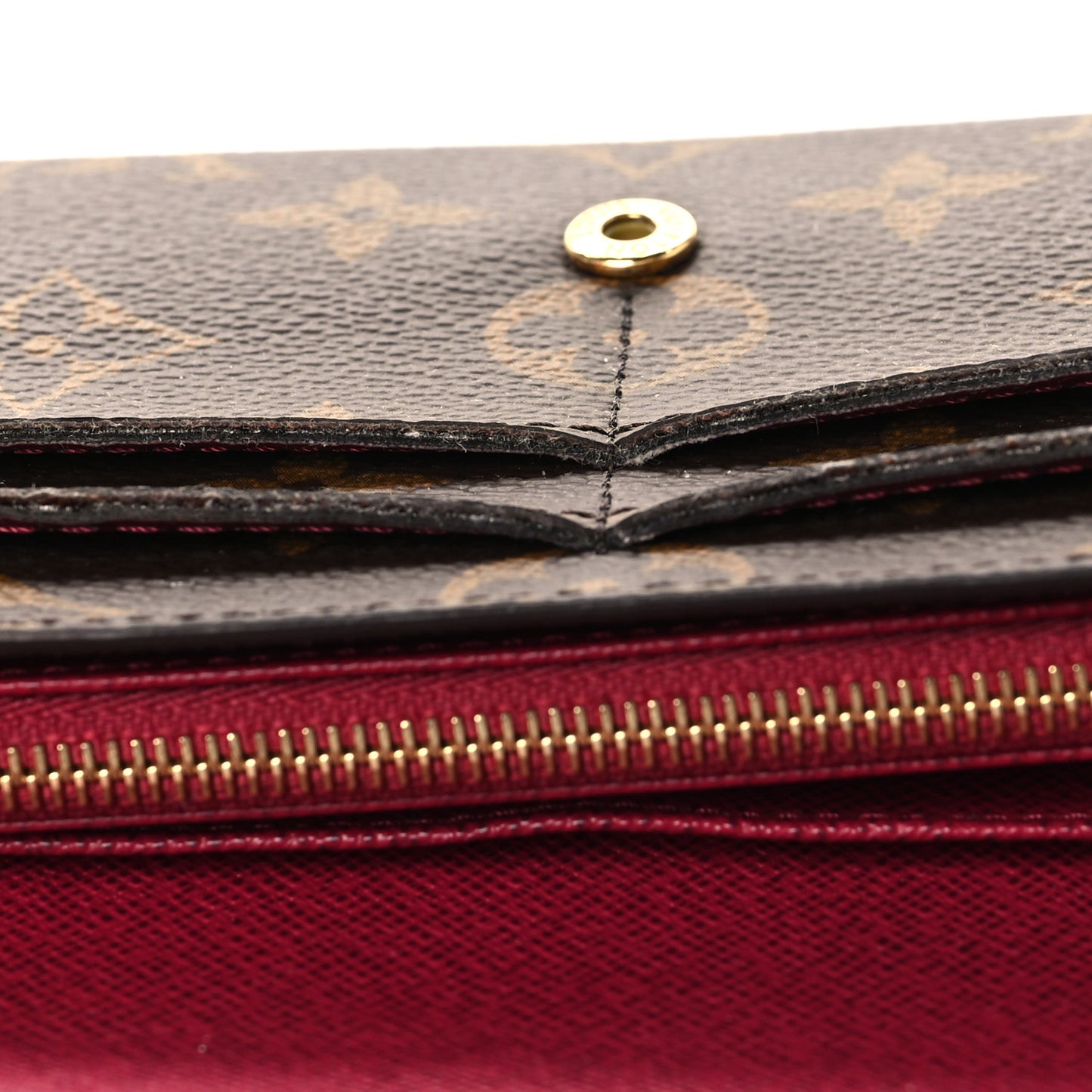 Monogram Sarah Wallet NM Fuchsia
