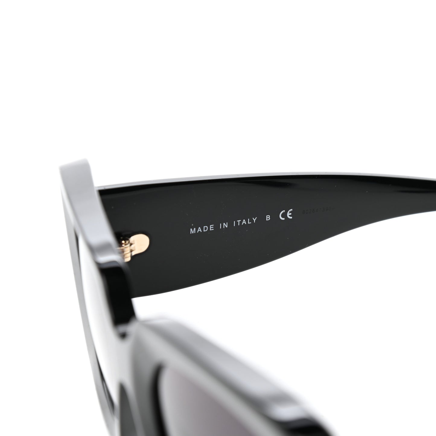 Acetate Rectangle Sunglasses 5435 Black
