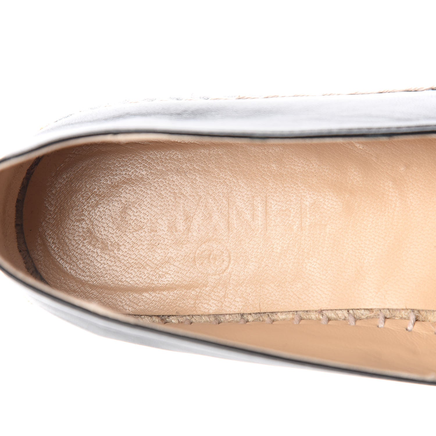 Chanel Lambskin CC Espadrilles 39 Black 9 of 11