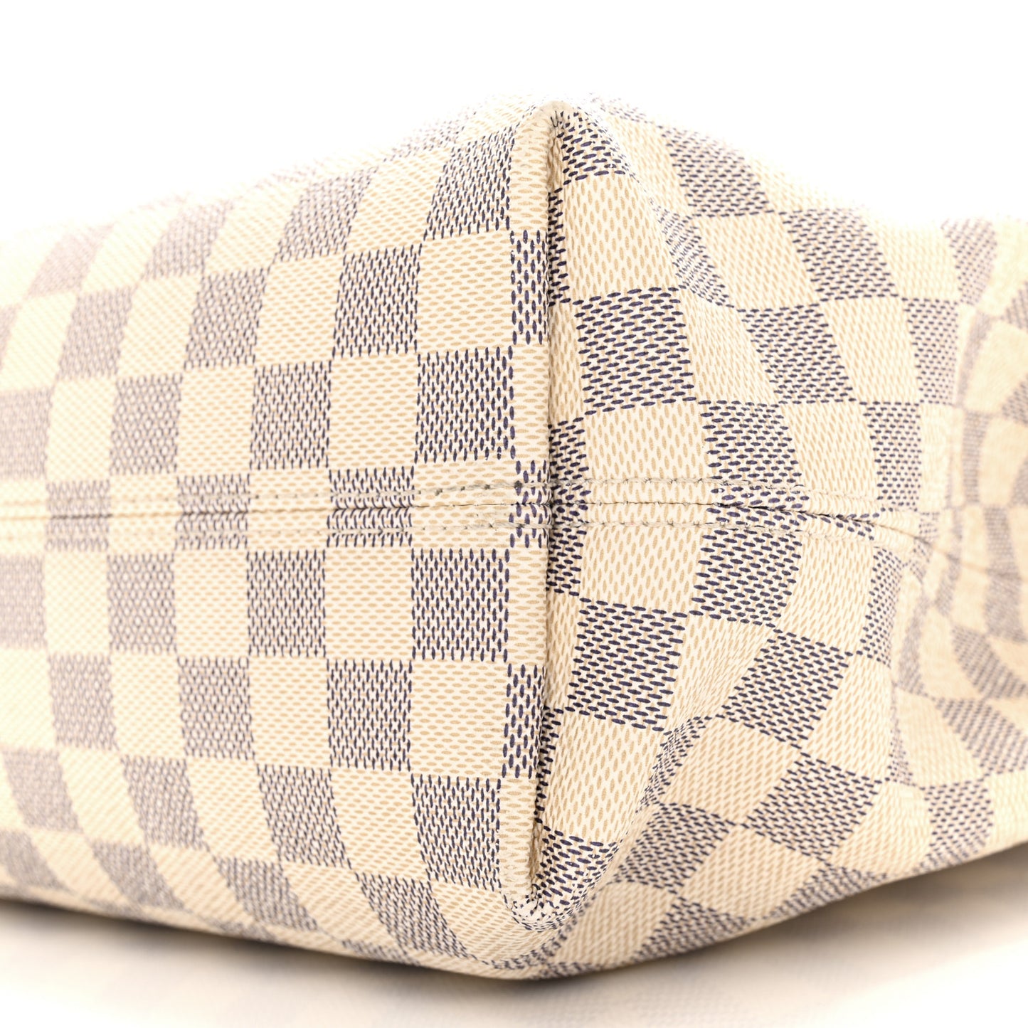 LOUIS VUITTON Damier Azur Graceful PM Rose Ballerine