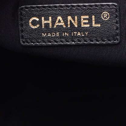 Chanel Calfskin Cerf Executive Shopper Tote Black 7 of 11