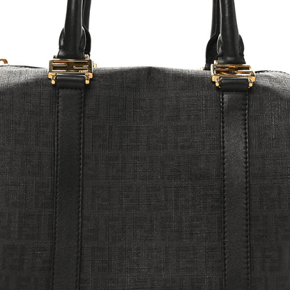 Fendi Zucchino Spalmati Vitello Small Boston Black 8 of 12