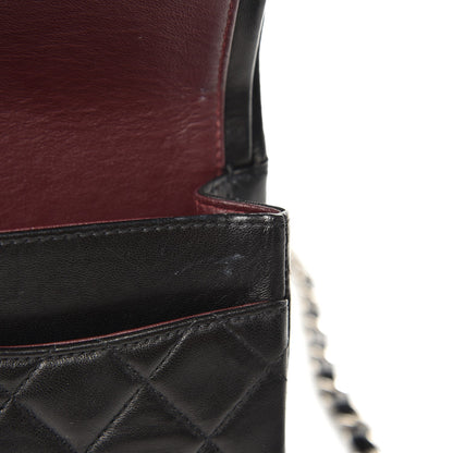 Chanel Lambskin Quilted Small Double Flap Black 10 of 10