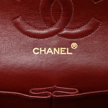Chanel Lambskin Quilted Medium Double Flap Black 7 of 15