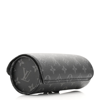 Louis Vuitton Monogram Eclipse 3 Watch Travel Case 3 of 11