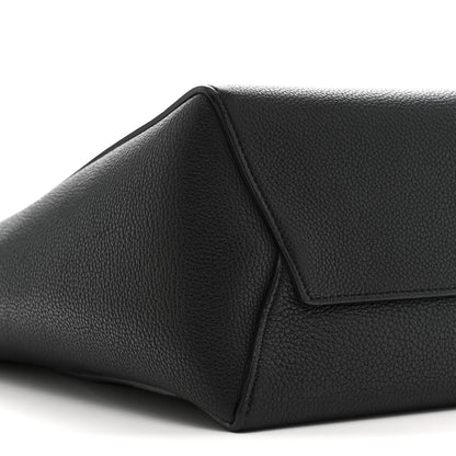 Celine Soft Grained Calfskin Small Sangle Bucket Bag Black 8 of 9
