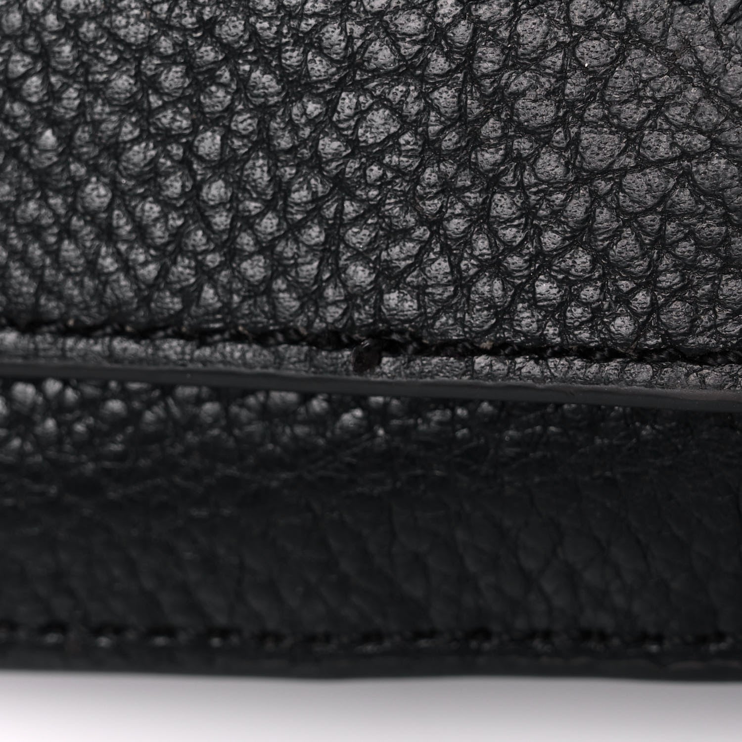Burberry Soft Grain Embossed Hampshire Wallet on Chain Black 13 of 19