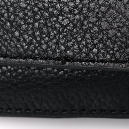 Burberry Soft Grain Embossed Hampshire Wallet on Chain Black 13 of 19