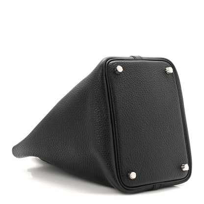 Hermes Taurillon Clemence Picotin Lock 18 PM Black 4 of 10