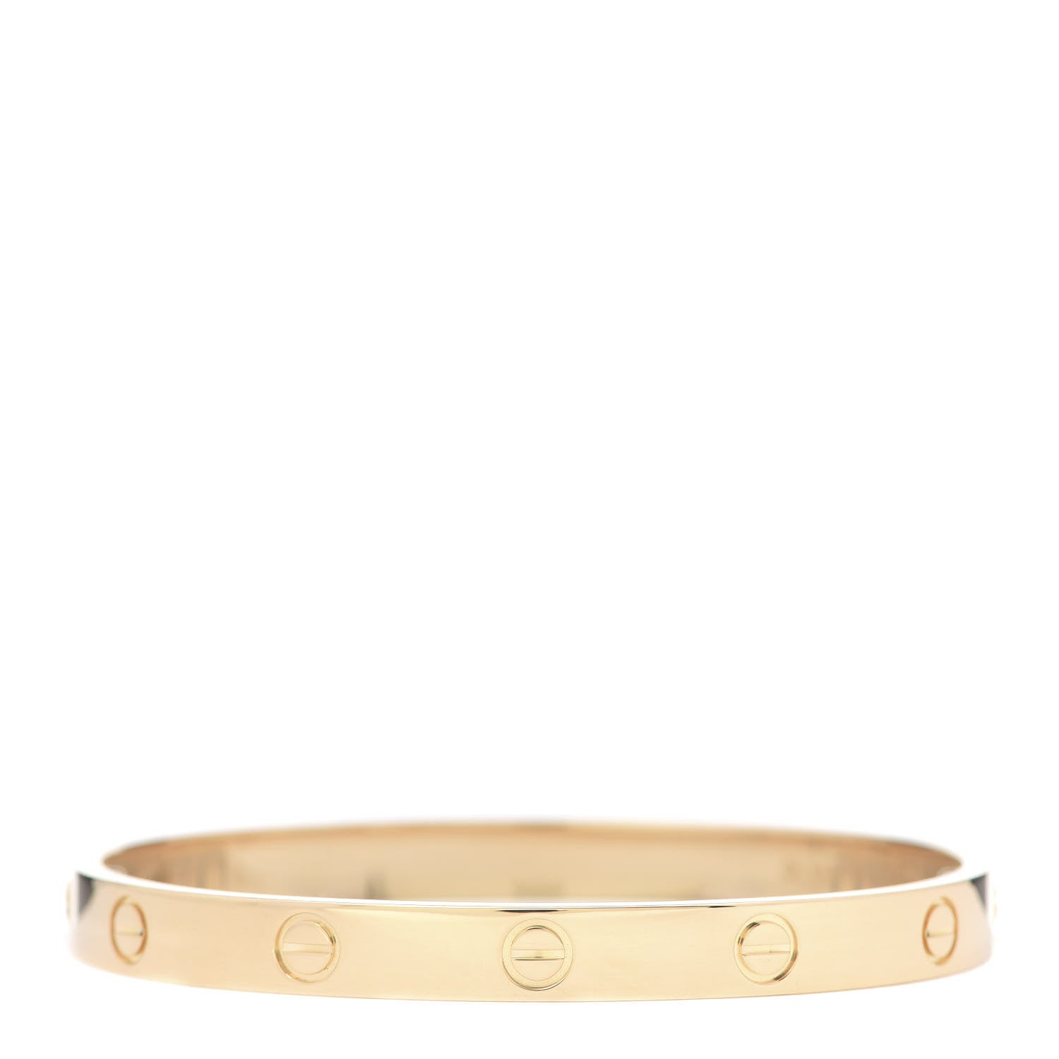 Cartier 18K Yellow Gold LOVE Bracelet 17 1 of 7