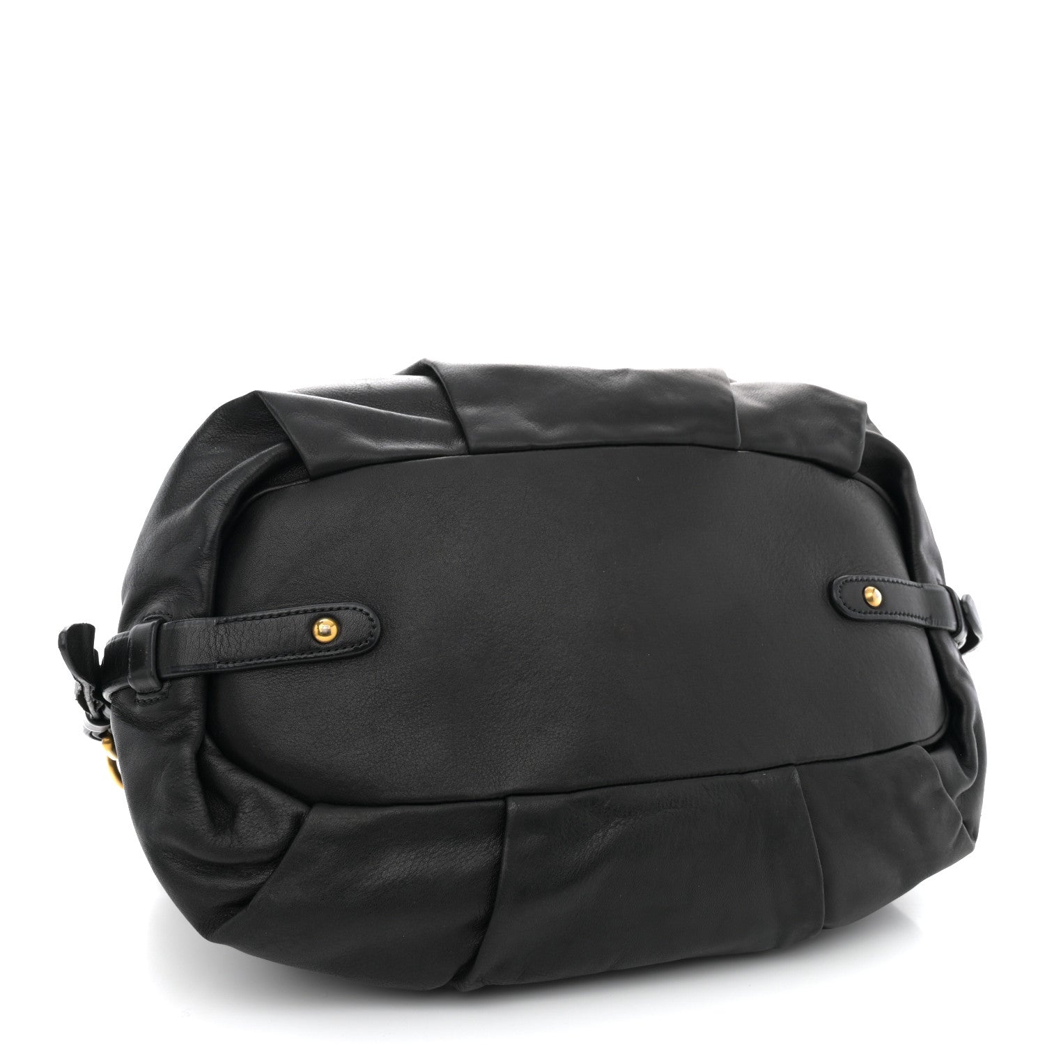 Prada Vitello Soft Shopping Satchel Black 4 of 18
