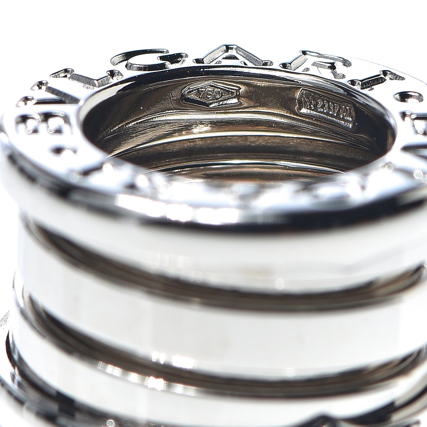 18K White Gold B.Zero1 Pendant