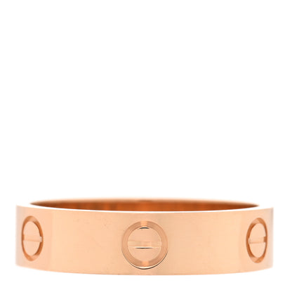 Cartier 18K Yellow Gold 5.5mm LOVE Ring 64 10.75 3 of 4