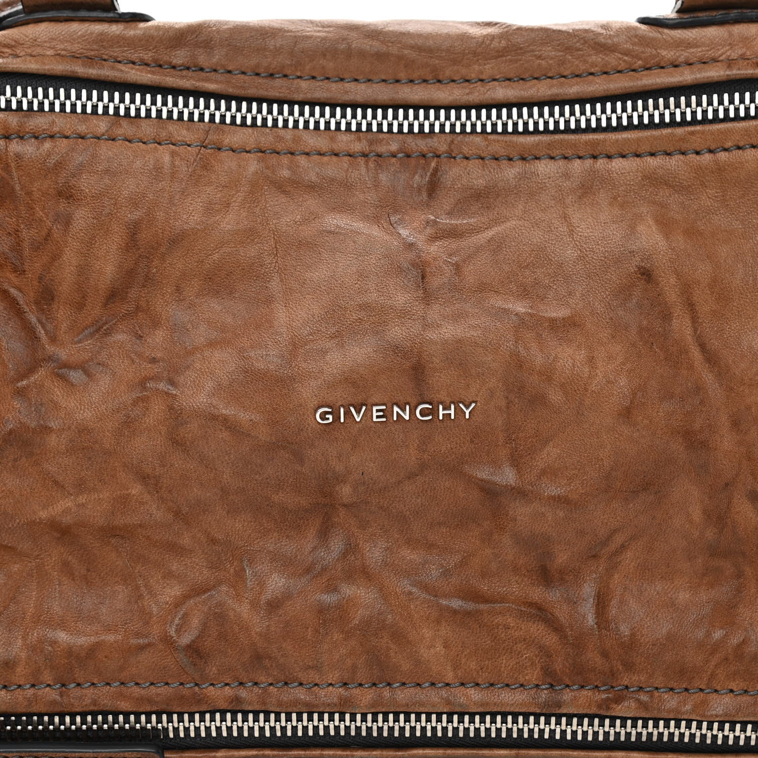 Givenchy Tumbled Sheepskin Medium Pandora Charcoal 8 of 12