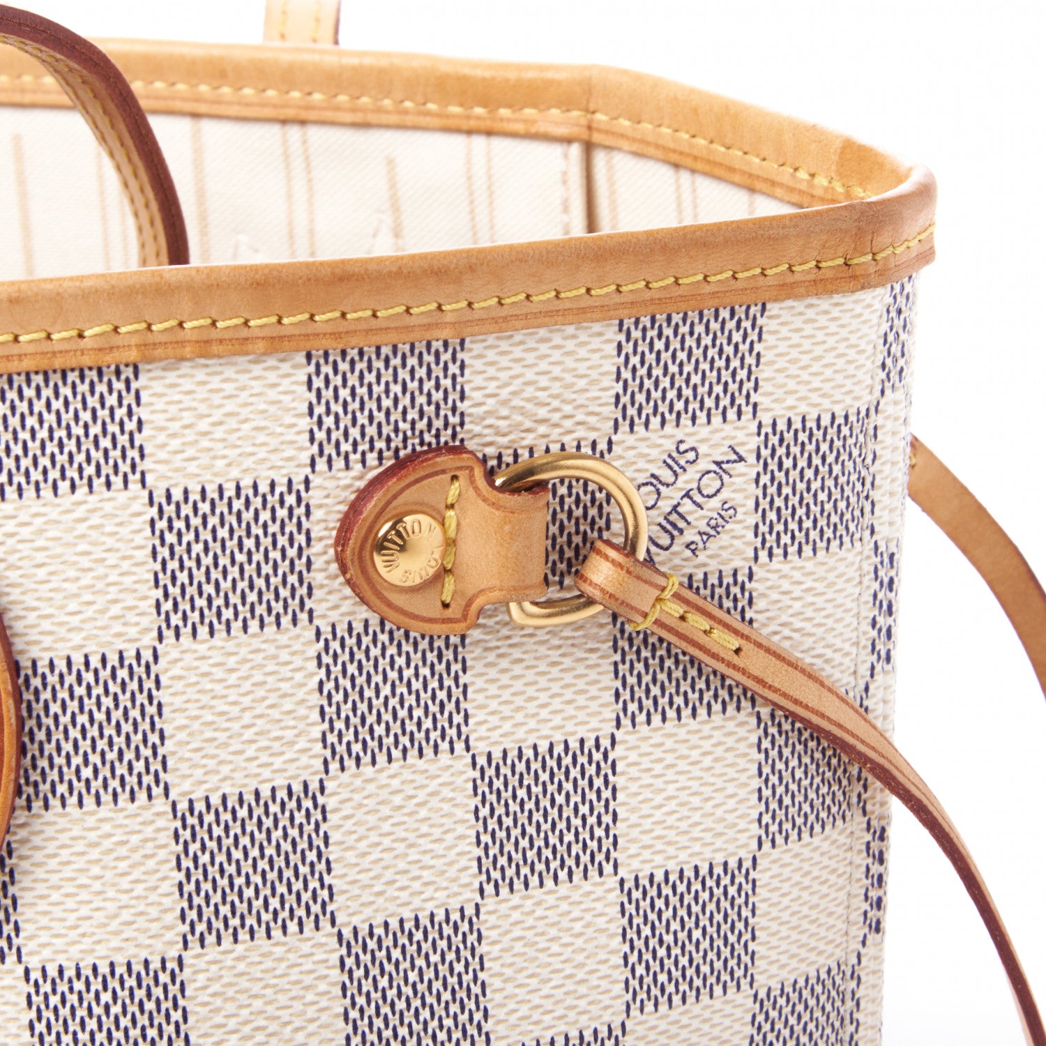 Louis Vuitton Damier Azur Neverfull PM 7 of 10
