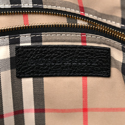 Burberry London Grainy Calfskin Small Greenwood Bowling Bag Black 6 of 10