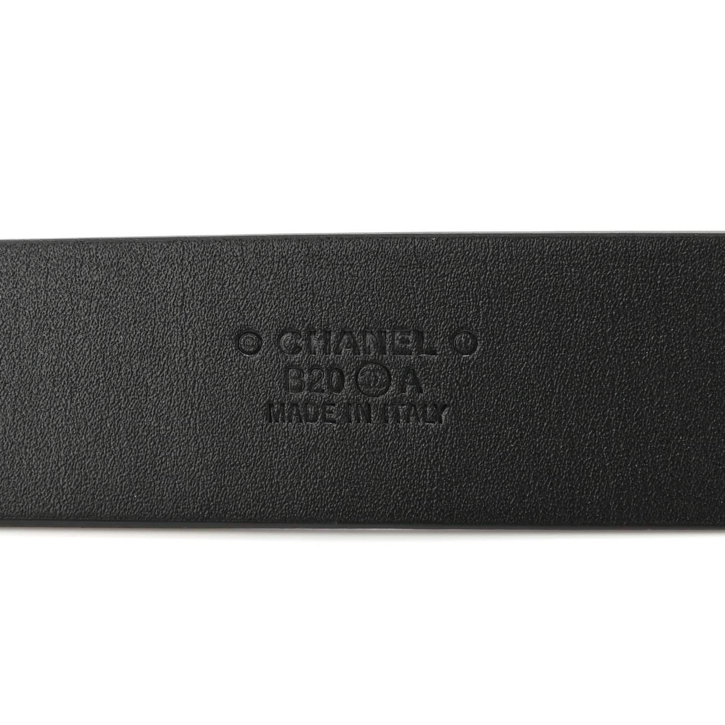 Calfskin Paris Button CC Belt 90 36 Black