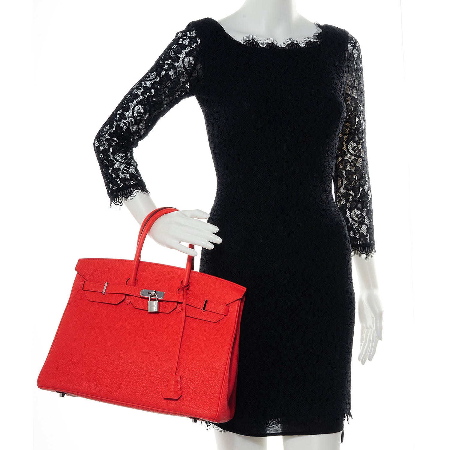 Hermes Togo Birkin 35 Capucine 2 of 10