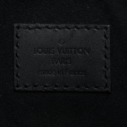 Louis Vuitton Monogram Flower Zipped Tote PM Black 6 of 12