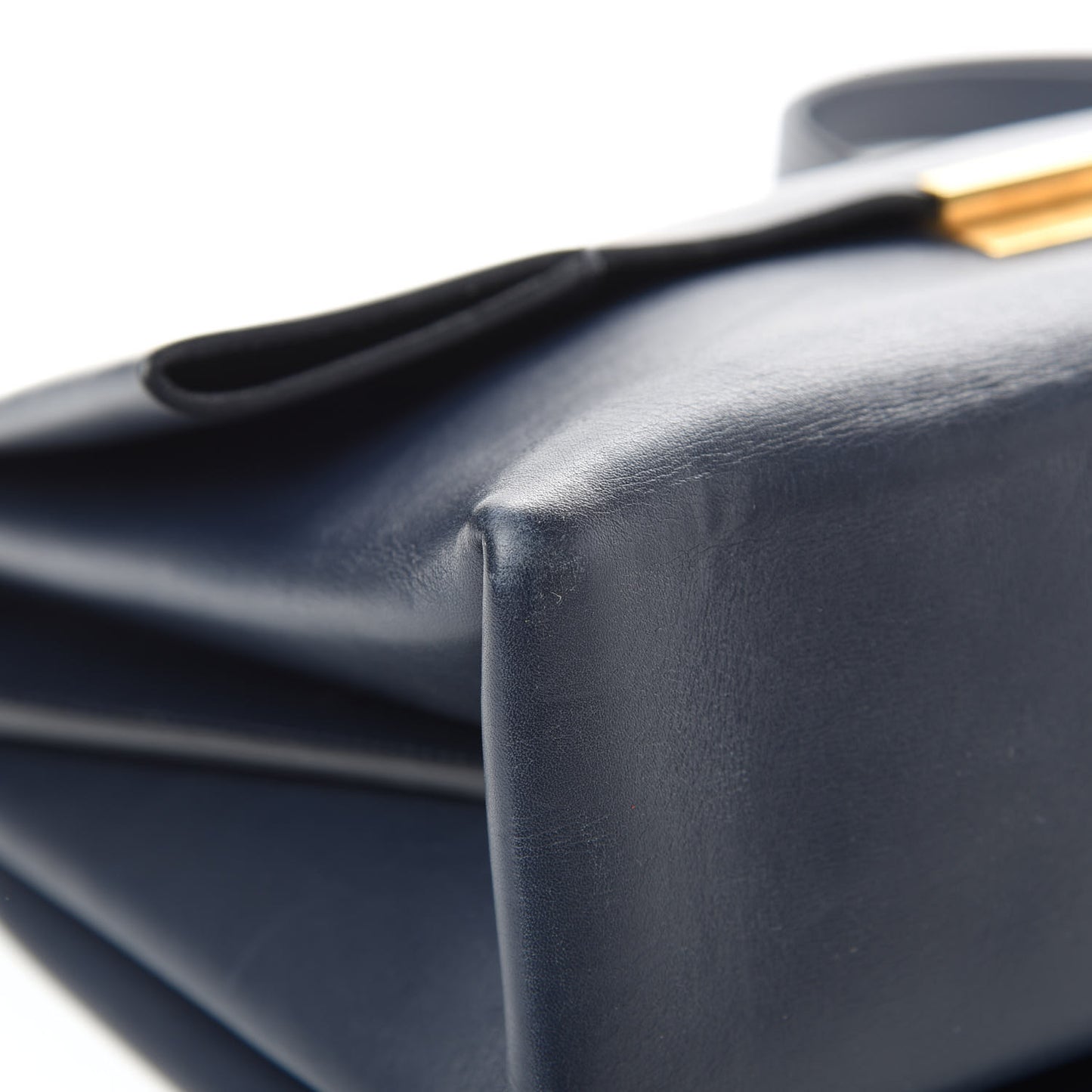 Calfskin Blade Flap Navy