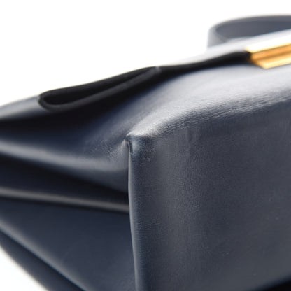 Celine Calfskin Blade Flap Navy 9 of 17