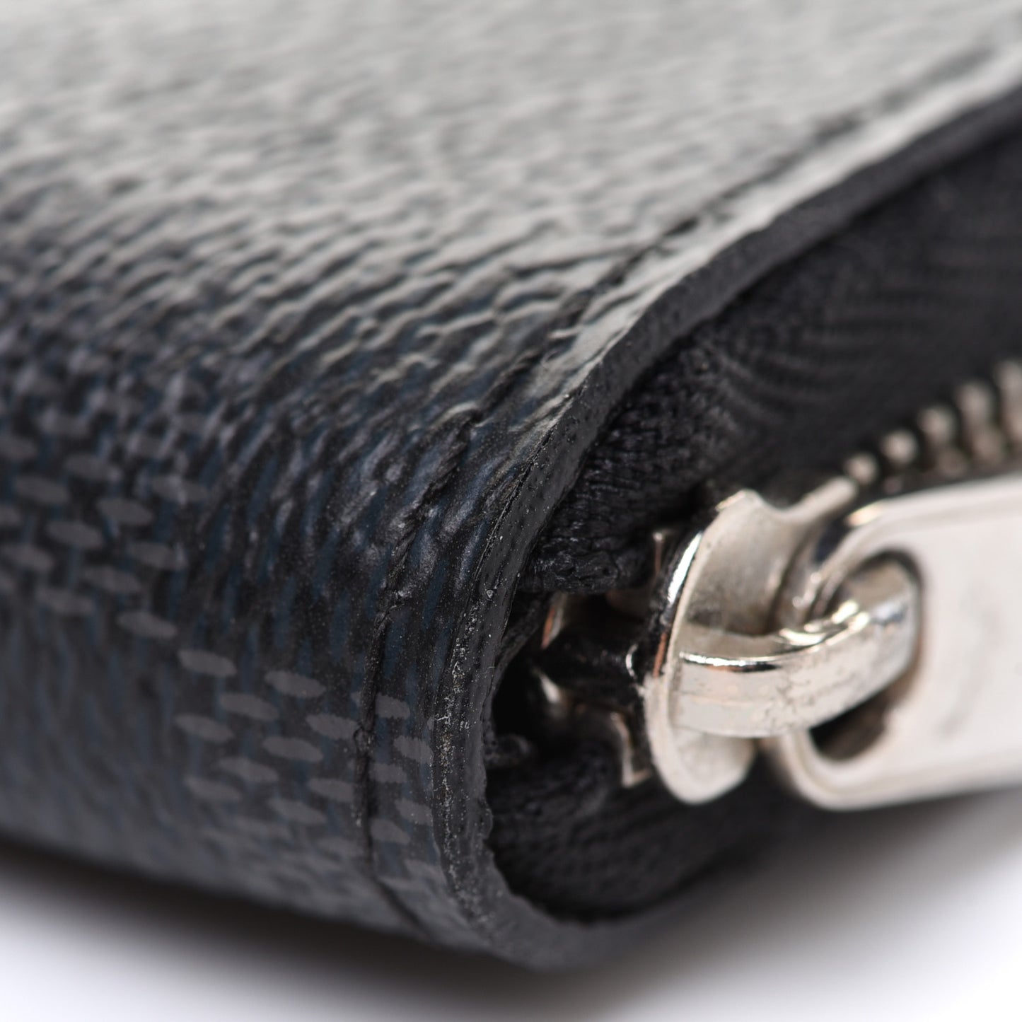 Damier Graphite Rope Zippy Coin Purse Blue
