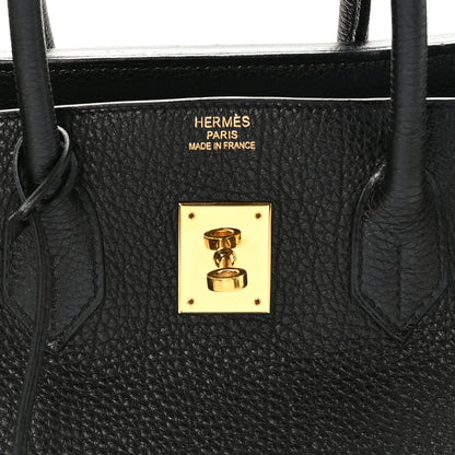 Hermes Togo Birkin 35 Black 7 of 11