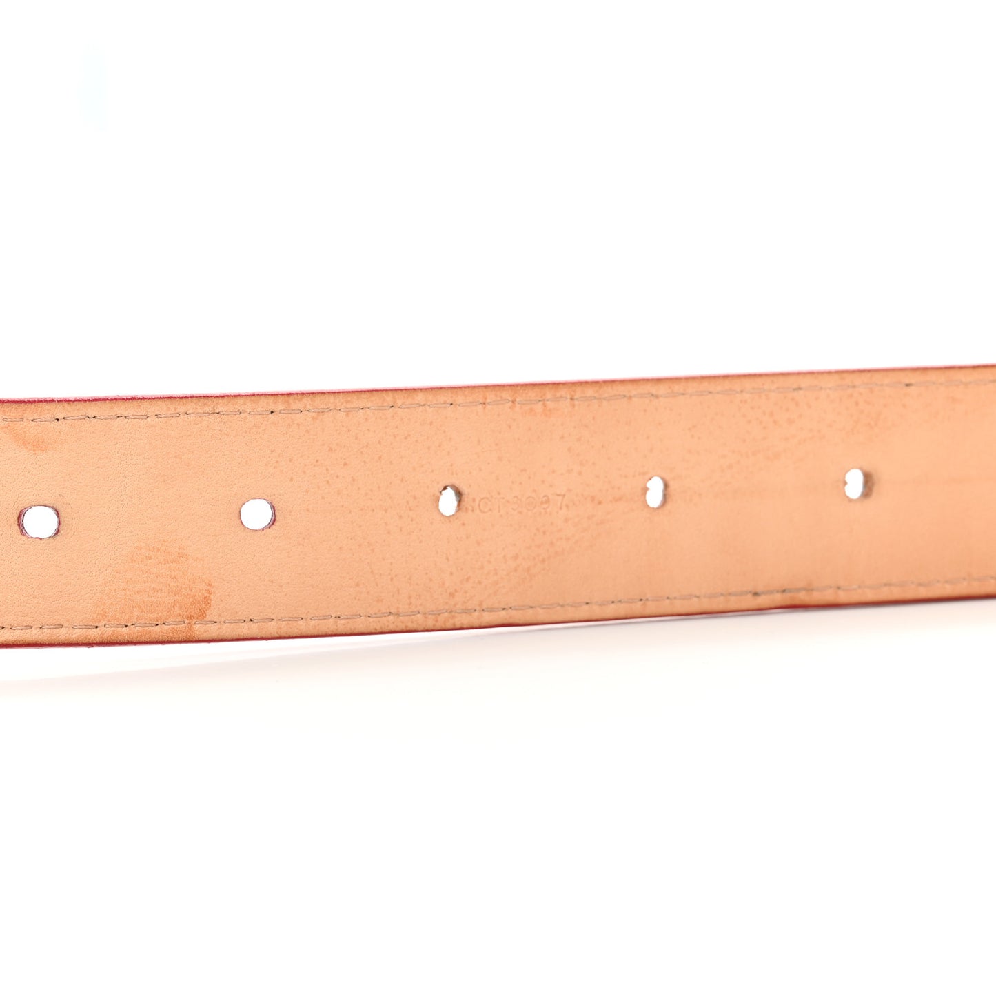 Vernis Ceinture 30mm Belt 90 36 Rouge