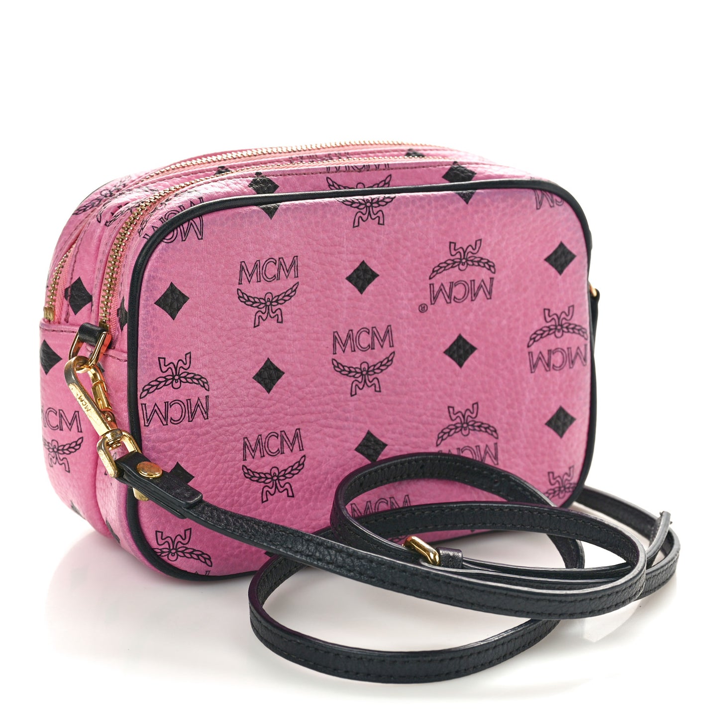 Visetos Mini Camera Crossbody Bag Pink