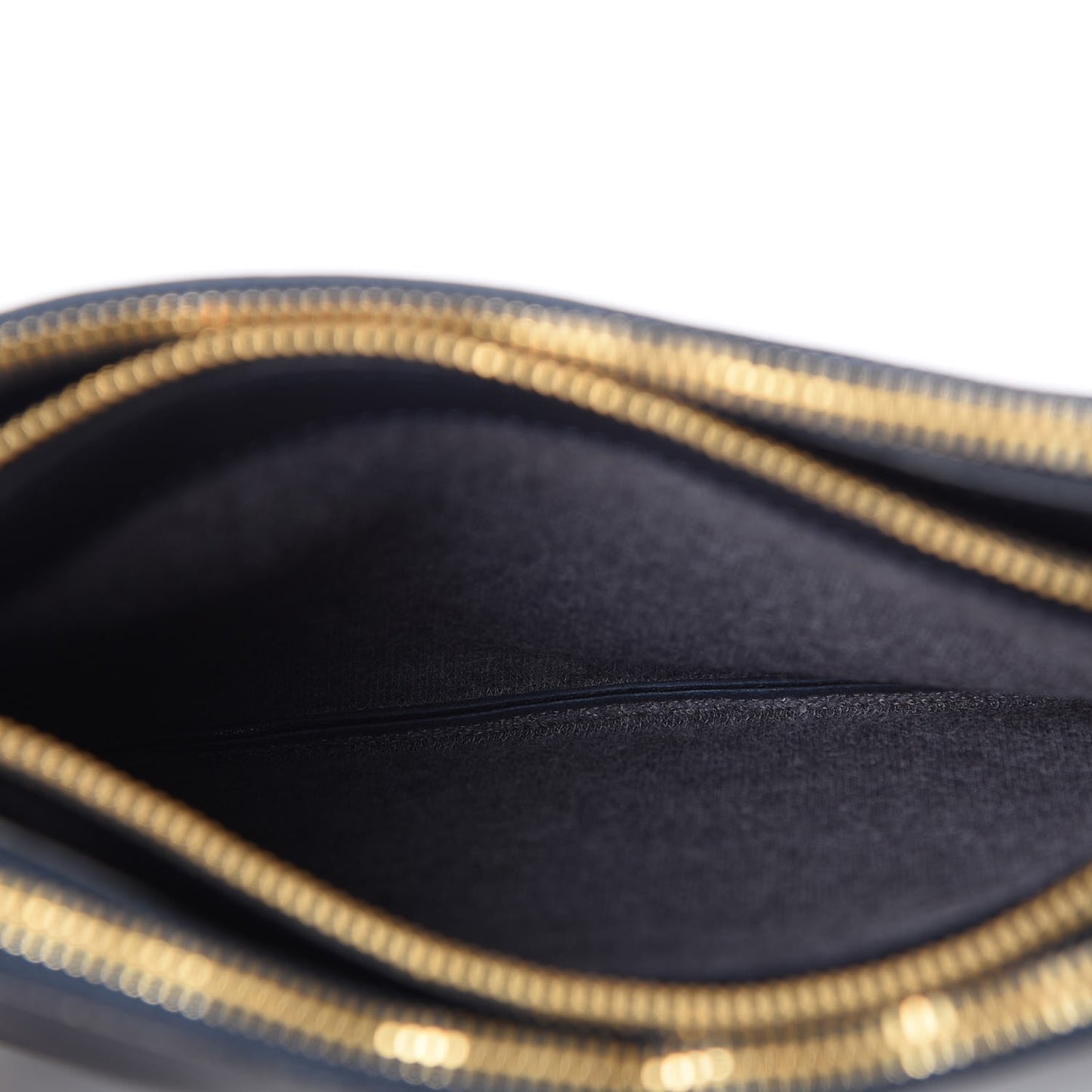 Lambskin Small Trio Crossbody Bag Dark Blue