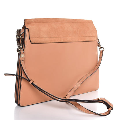 Chloe Suede Medium Faye Shoulder Bag Blushy Pink 3 of 8
