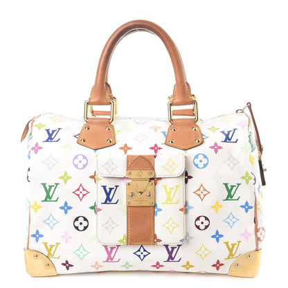 Louis Vuitton Monogram Multicolor Speedy 30 White 1 of 15