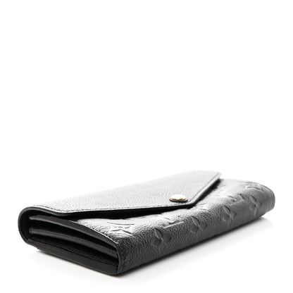 Louis Vuitton Empreinte Sarah Wallet NM Black 3 of 10