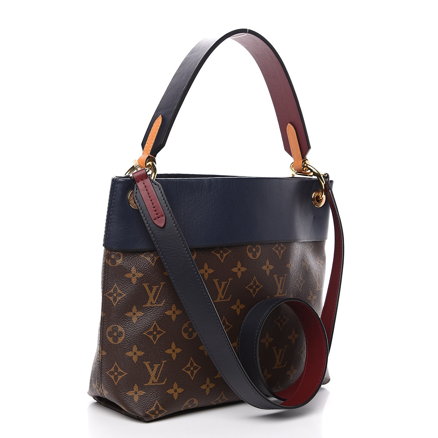 Louis Vuitton Tuileries Besace Marine Bordeaux 2 of 9