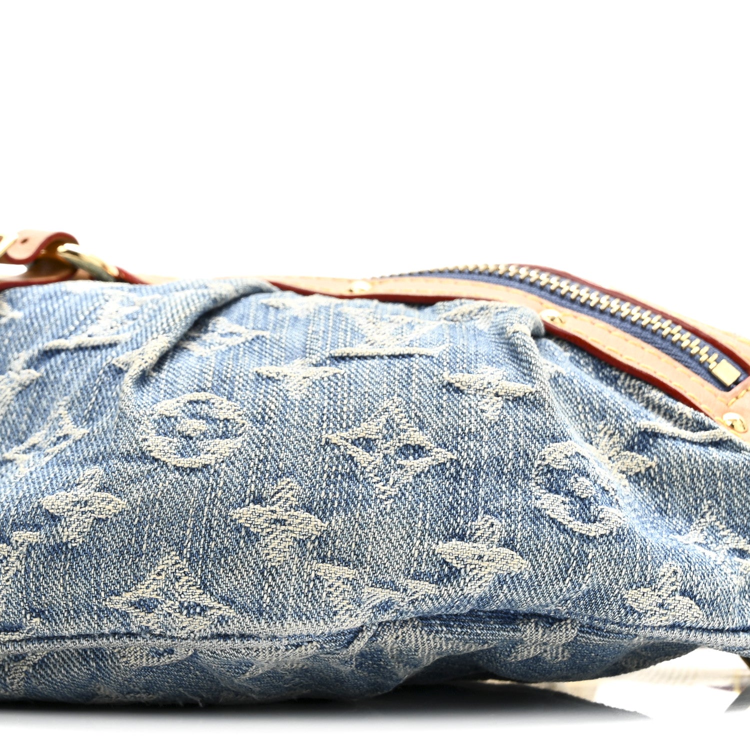 Louis Vuitton Monogram Denim High Rise Bumbag Blue 9 of 9