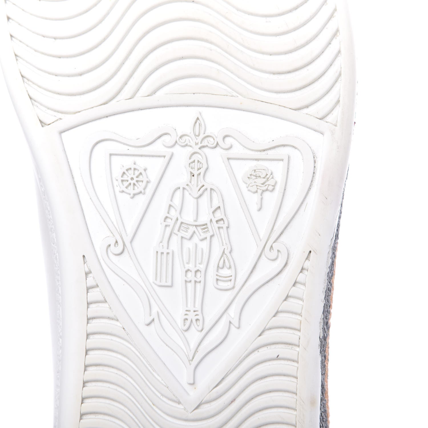 Gucci Miro Soft Calfskin Interlocking G Womens New Ace Sneakers 36 White Red Flame Green 8 of 11
