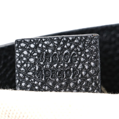 Gucci Pebbled Calfskin Medium Soho Chain Shoulder Bag Black 7 of 10
