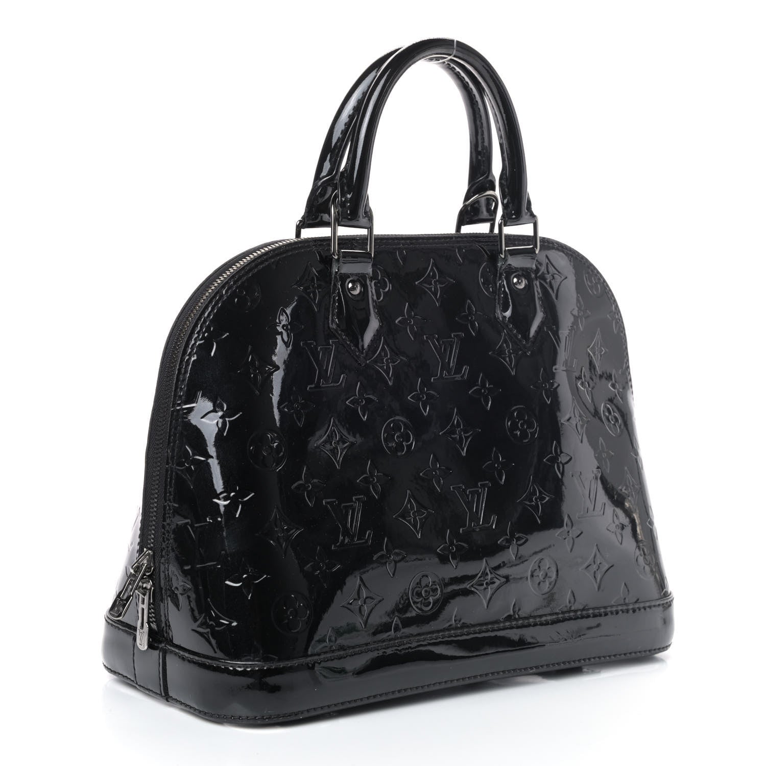 Louis Vuitton Vernis Alma PM Noir Magnetique 2 of 4