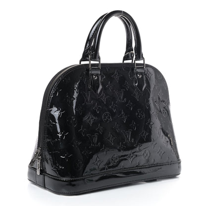 Louis Vuitton Vernis Alma PM Noir Magnetique 2 of 4