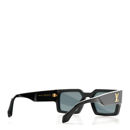Louis Vuitton LV Clash Mask Square Sunglasses Z1579W Black 4 of 10